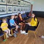 Smile Club Members meet Staff Member